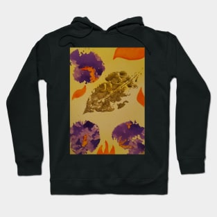 Mardi Gras Leaves Hoodie